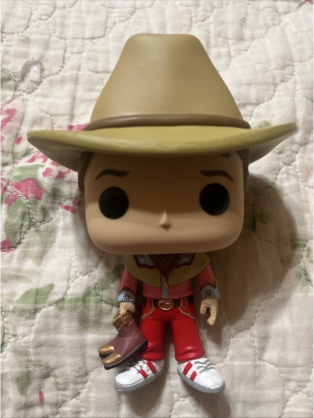 Funko Pop Marty McFly Cowboy #816 Back to the Future III Hot Topic Exclusive